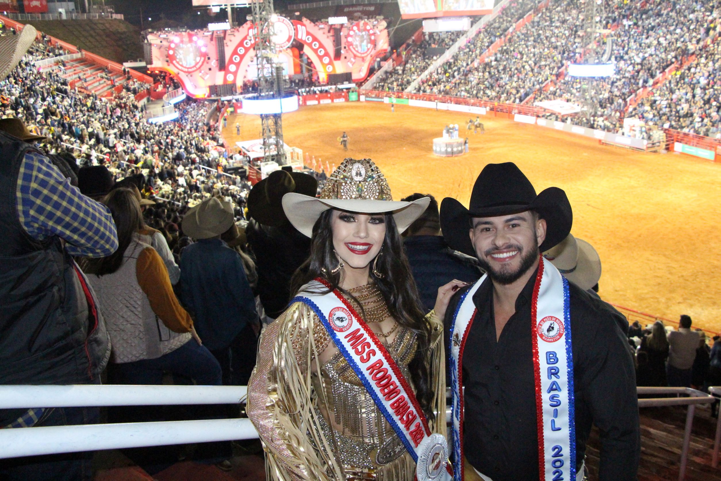 Miss e Mister Rodeio Brasil 2022 prestigiam a 65ª Festa do Peão de Barretos