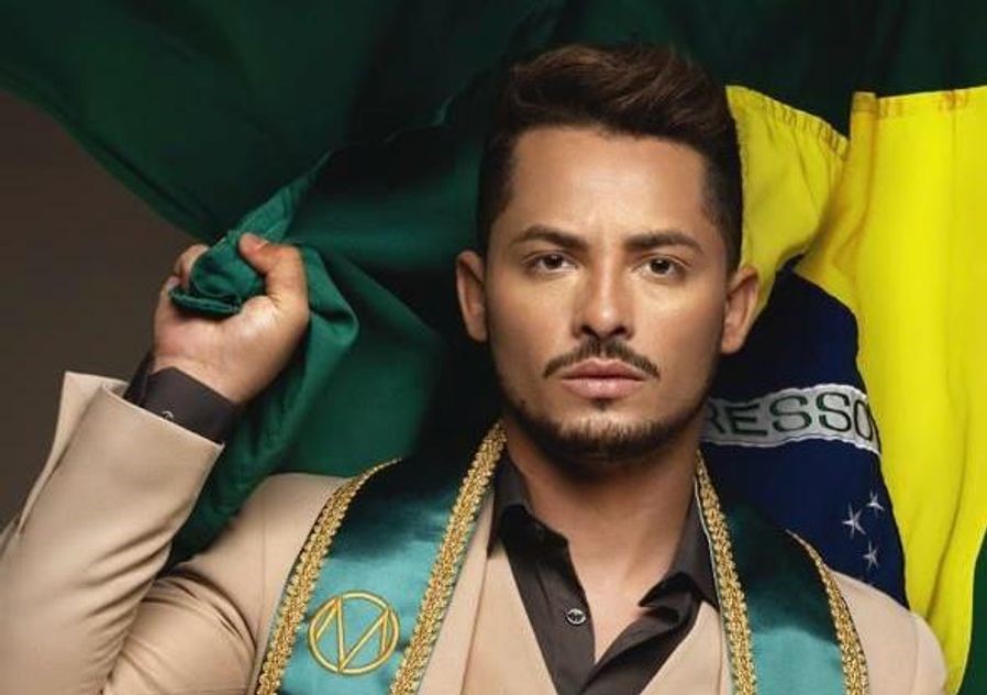 Nathan Cesarc é o Mister Brasil Globe 2024