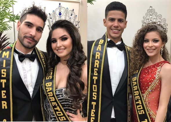 Miss & Mister Barretos Oficial 2020 são apresentados durante Live da Beleza