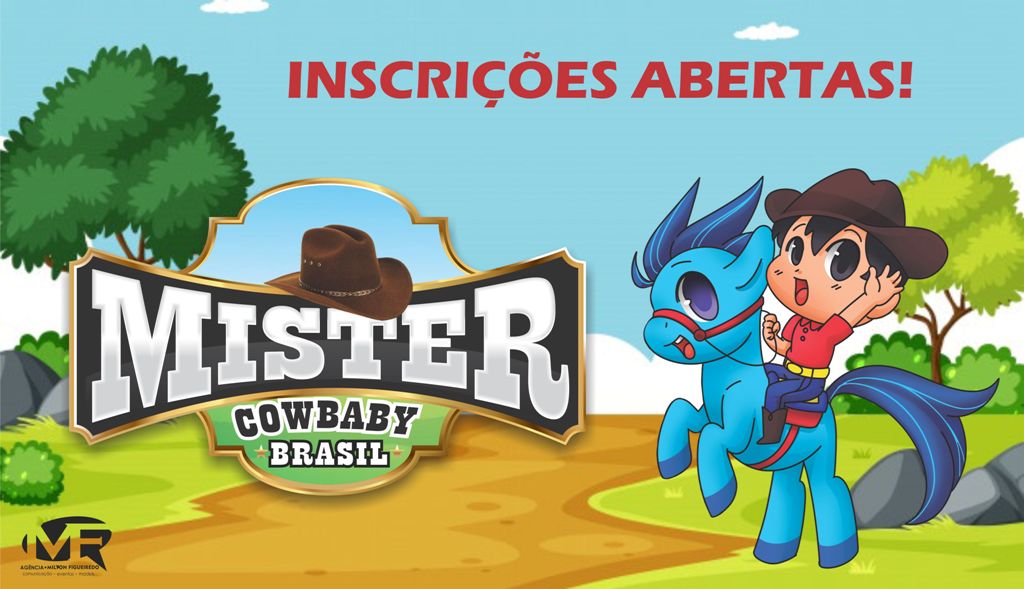 Inscrições abertas para o concurso que vai eleger o mais belo bebê cowboy brasileiro