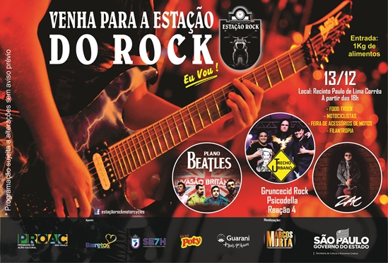 Recinto Paulo de Lima Corrêa vira palco de rock de 13 a 15 de dezembro