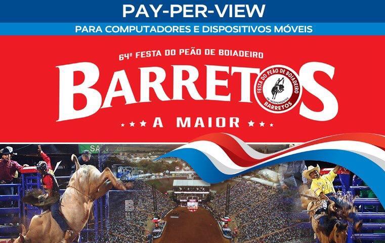 Brasil Rural TV fará transmissão via pay-per-view da Festa do Peão de Barretos 2019