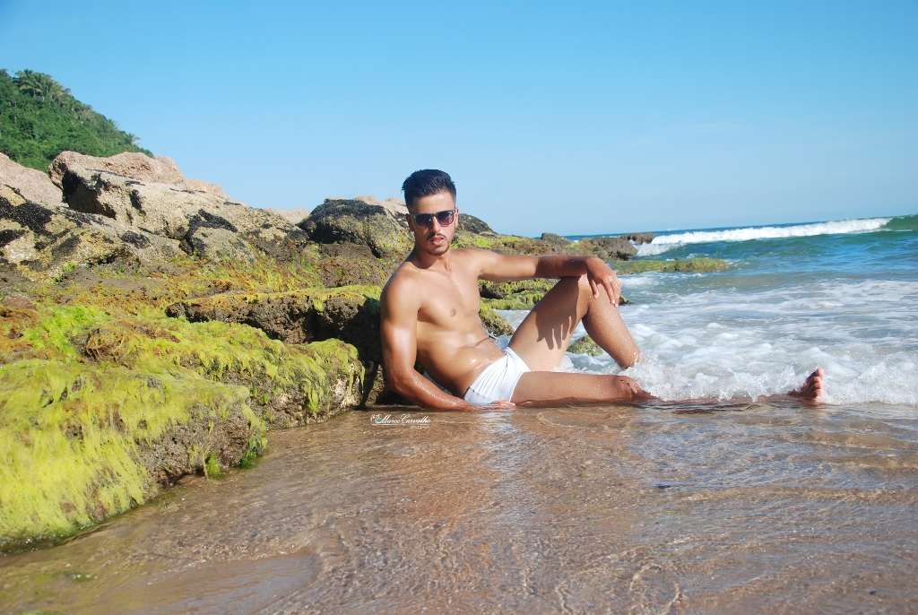 Jovem de Guarujá é eleito Mister Eco Litoral Paulista 2019