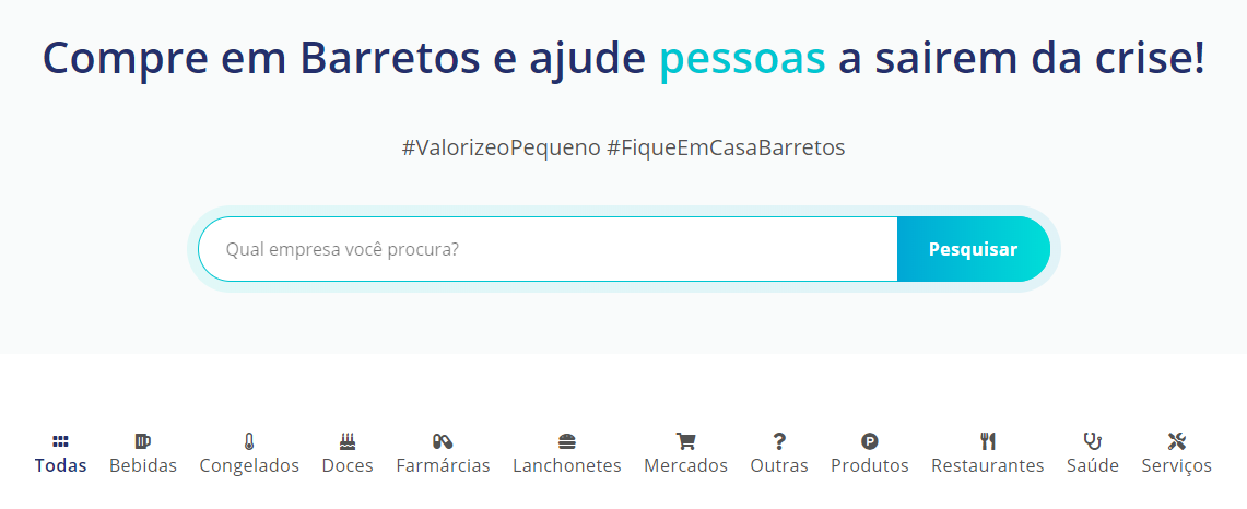 Covid-19: Pequenos e microempresários de Barretos podem se cadastrar em site gratuitamente para divulgarem seus serviços