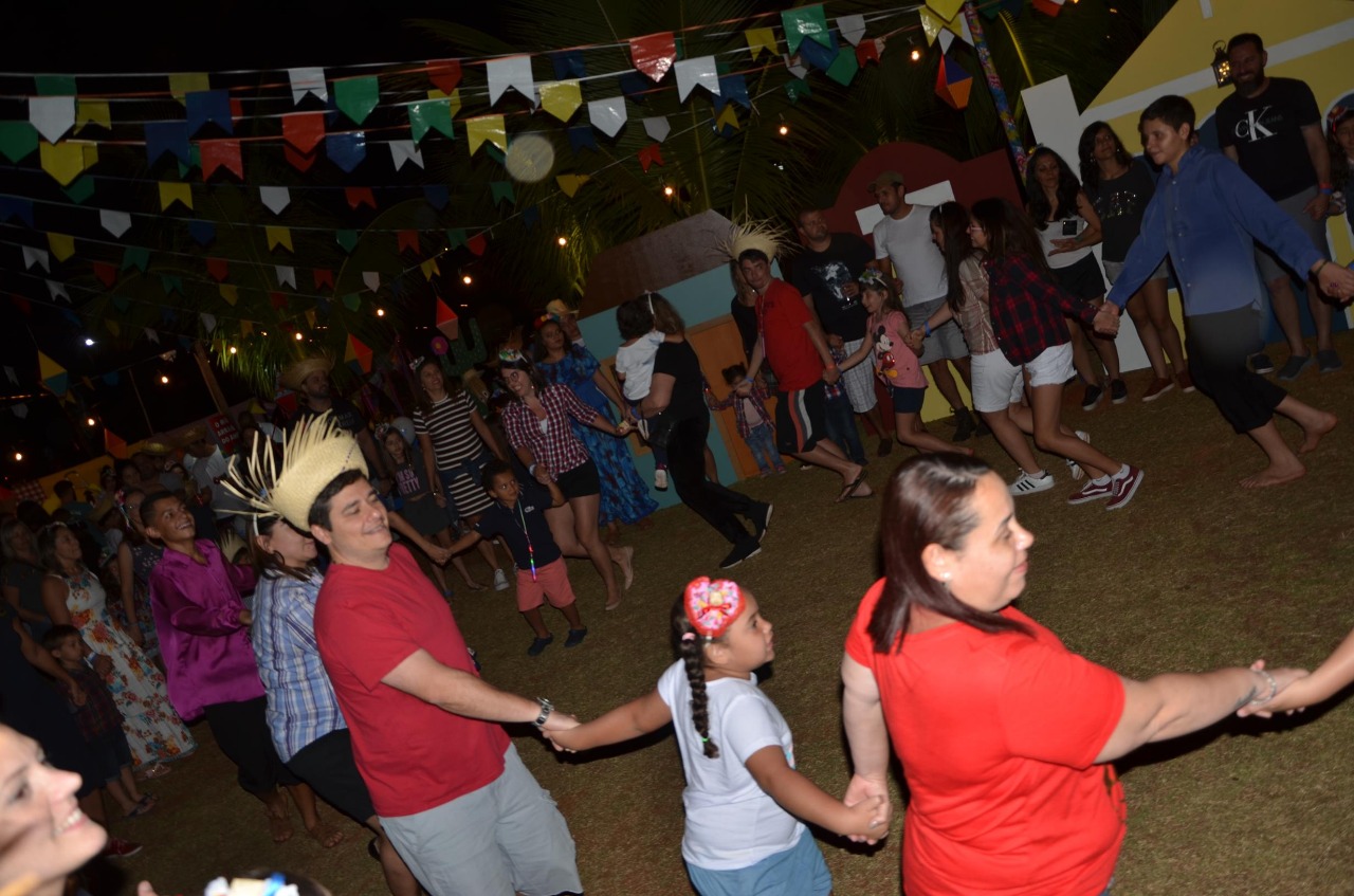 Hot Beach Olímpia realiza 1ª Festa Junina para hóspedes e convidados