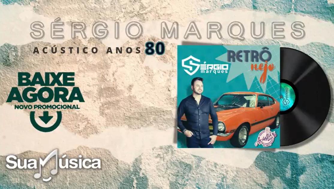 Sérgio Marques apresenta projeto Retronêjo: Acústico Anos 80